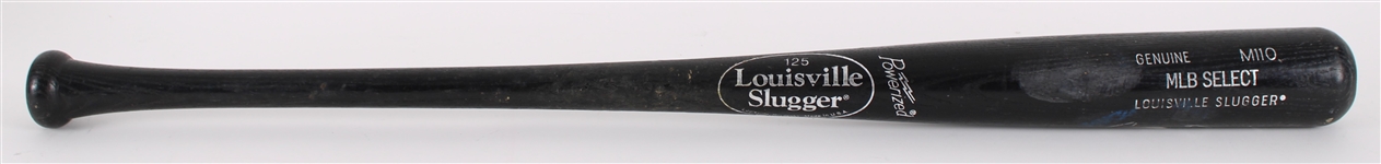 2012 Louisville Slugger Signed MLB Select Professional Model Bat (MEARS LOA) **400**