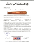 1968 Hank Aaron Atlanta Braves Adirondack Professional Model Bat (MEARS A6.5)