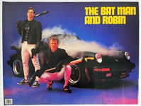 1980s Paul Molitor & Robin Yount The Bat Man & Robin 24x31 Poster 