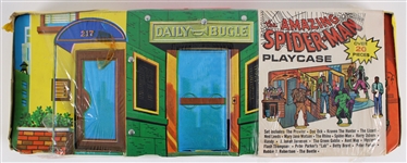 1973 The Amazing Spiderman Marvelmania 6x17 Playcase in Original Packaging 