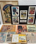 1930s-1990s Milwaukee Braves, Green Bay Packers, Mke Bucks & more 32x40 Prints (Lot of 24)