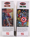 1991 The Amazing Spiderman & Captain America MIB Model Kits by Polar Lights - Lot of 2