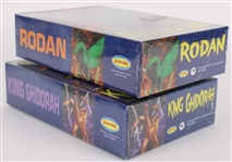 2000 Rodan & King Ghidorah MIB Model Kits by Aurora - Lot of 2