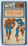 1972 Captain America Marvelmania MOC MEGO Bend 'n Flex Action Figure