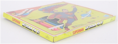 1977 Superman MIB Watercolor Pen By Numbers Coloring Set by Hasbro