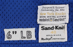 1986-87 Patrick Ewing New York Knicks Game Worn Road Jersey (MEARS A10)