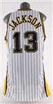 1997-98 Mark Jackson Indiana Pacers Game Worn Home Jersey (MEARS A5)