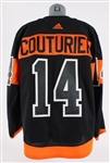2021 Sean Couturier Philadelphia Flyers Game Worn Alternate Jersey (MEARS LOA/MeiGray)
