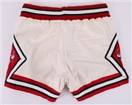 1990-91 Michael Jordan Chicago Bulls Signed Game Worn Home Uniform Shorts (MEARS LOA/Upper Deck) *Full JSA Letter*