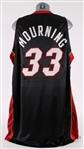 2001-02 Alonzo Mourning Miami Heat Game Worn Alternate Jersey (MEARS A5)