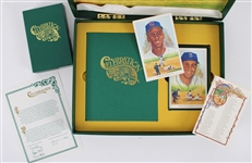 1980-89 Perez Steele Baseball Hall of Fame Postcard Collection - Lot of 33 Individual Cards + 44 Card Celebration Set