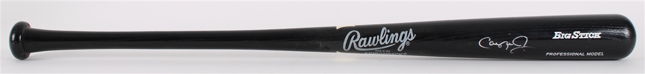 1990-97 Cal Ripken Jr. Baltimore Orioles Signed Rawlings Adirondack Bat (JSA)