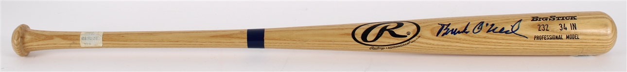 2000's Buck O'Neil Negro Leagues Signed Rawlings Adirondack Bat (JSA)