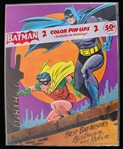 1966 Pack of 2 Batman and Joker 11x14 Pin-ups In Original Packaging