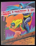 1966 Pack of 2 Batman and Joker 11x14 Pin-ups In Original Packaging