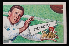 1952 Doak Walker Detroit Lions Signed #3 Bowman Trading Card (JSA)