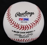 2000's Dom DiMaggio Boston Red Sox Signed OML Selig Baseball **PSA/DNA / 363**