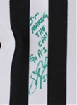 2015 Stephen Vogt Oakland Athletics Signed & Inscribed Referee Shirt **SF Jacobson COA / 322**