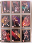 1990-91 Skybox Basketball Trading Cards - Complete Set of 423 Cards w/ Inaugural Edition Collector's Album