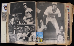 1979-82 Milwaukee Brewers / Bucks & Green Bay Packers Scrapbooks - Lot of 2