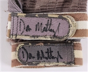 1990-92 Don Mattingly New York Yankees Signed Game Worn Franklin Batting Gloves (MEARS LOA/JSA)