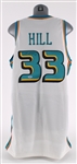 1997-98 Grant Hill Detroit Pistons Signed Game Worn Home Jersey (MEARS A5 & PSA/DNA)