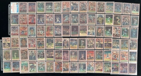 1987/90/91 Sportflics & Leaf Complete Baseball Trading Card Sets - Lot of 3 w/ Frank Thomas, Larry Walker, and Sammy Sosa Rookie Cards 