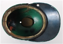 1955-65 Game Worn Batting Helmet Originating from Personal Collection of Hank Aaron (MEARS LOA/Susan Bailey Letter)