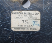 1960 Norm Siebern Kansas City Athletics Game Worn Batting Helmet from Personal Collection of Hank Aaron (MEARS LOA) One Year Only Style