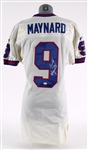 1998 Brad Maynard New York Giants Signed Game Worn Road Jersey (MEARS LOA / Giants Letter / MeiGray) *JSA*