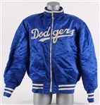 1981 Rookie & World Series Fernando Valenzuela Los Angeles Dodgers Lined Team Jacket (MEARS LOA) 
