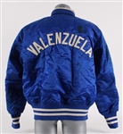 1981 Rookie & World Series Fernando Valenzuela Los Angeles Dodgers Lined Team Jacket (MEARS LOA) 