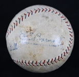 1929-30 Philadelphia Athletics & Chicago White Sox Multi Signed OAL Barnard Baseball w/ 12 Signatures Including Eddie Collins & More *Full JSA Letter*