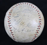 1929-30 Philadelphia Athletics & Chicago White Sox Multi Signed OAL Barnard Baseball w/ 12 Signatures Including Eddie Collins & More *Full JSA Letter*