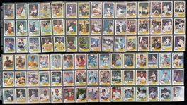 1981-88 Fleer Baseball Trading Card Complete Sets - Lot of 8 w/ Numerous Hall of Fame & Star Rookie Cards