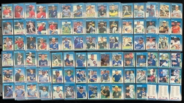 1981-88 Fleer Baseball Trading Card Complete Sets - Lot of 8 w/ Numerous Hall of Fame & Star Rookie Cards