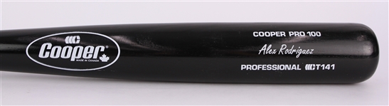 1994-96 Rare Rookie Era Alex Rodriguez Seattle Mariners Cooper Professional Model Bat (MEARS A5) Style Matched