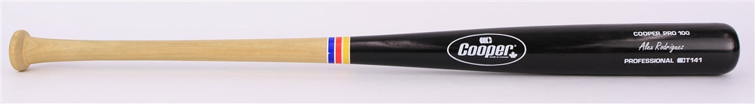 1994-96 Rare Rookie Era Alex Rodriguez Seattle Mariners Cooper Professional Model Bat (MEARS A5) Style Matched
