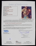 1970-1981 Ken Norton (d.2013) Autographed 8x10 Color Photo *JSA*