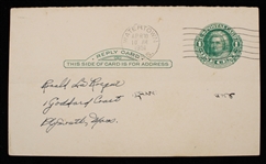 1951 Max Surkont Boston Braves Signed 3.25 x 5.5 Postcard (JSA)