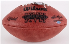2000's John Riggins Washington Redskins Signed ONFL Rozelle Super Bowl XVII Football (JSA/Steiner)