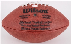 2000's Fred Biletnikoff Oakland Raiders Signed ONFL Rozelle Super Bowl XI Football (JSA) 