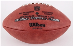 2013 Joe Flacco Baltimore Ravens Signed ONFL Goodell Super Bowl XLVII Football (JSA)