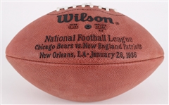 1986 Richard Dent Chicago Bears Signed ONFL Rozelle Super Bowl XX Football (JSA)