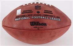 2014 Russell Wilson Seattle Seahawks Signed ONFL Goodell Super Bowl XLVIII Football (JSA/Player Hologram)