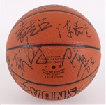 2000's Team Signed ONBA Stern Basketball 