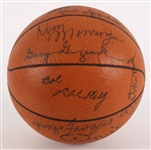 1970-71 Marquette Warriors Team Signed Basketball w/ Al McGuire, Jim Chones & More (JSA)