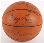 1970-71 Marquette Warriors Team Signed Basketball w/ Al McGuire, Jim Chones & More (JSA)