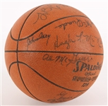 1970-71 Marquette Warriors Team Signed Basketball w/ Al McGuire, Jim Chones & More (JSA)