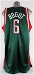 2007-08 Andrew Bogut Milwaukee Bucks Signed Road Jersey (MEARS LOA/JSA)